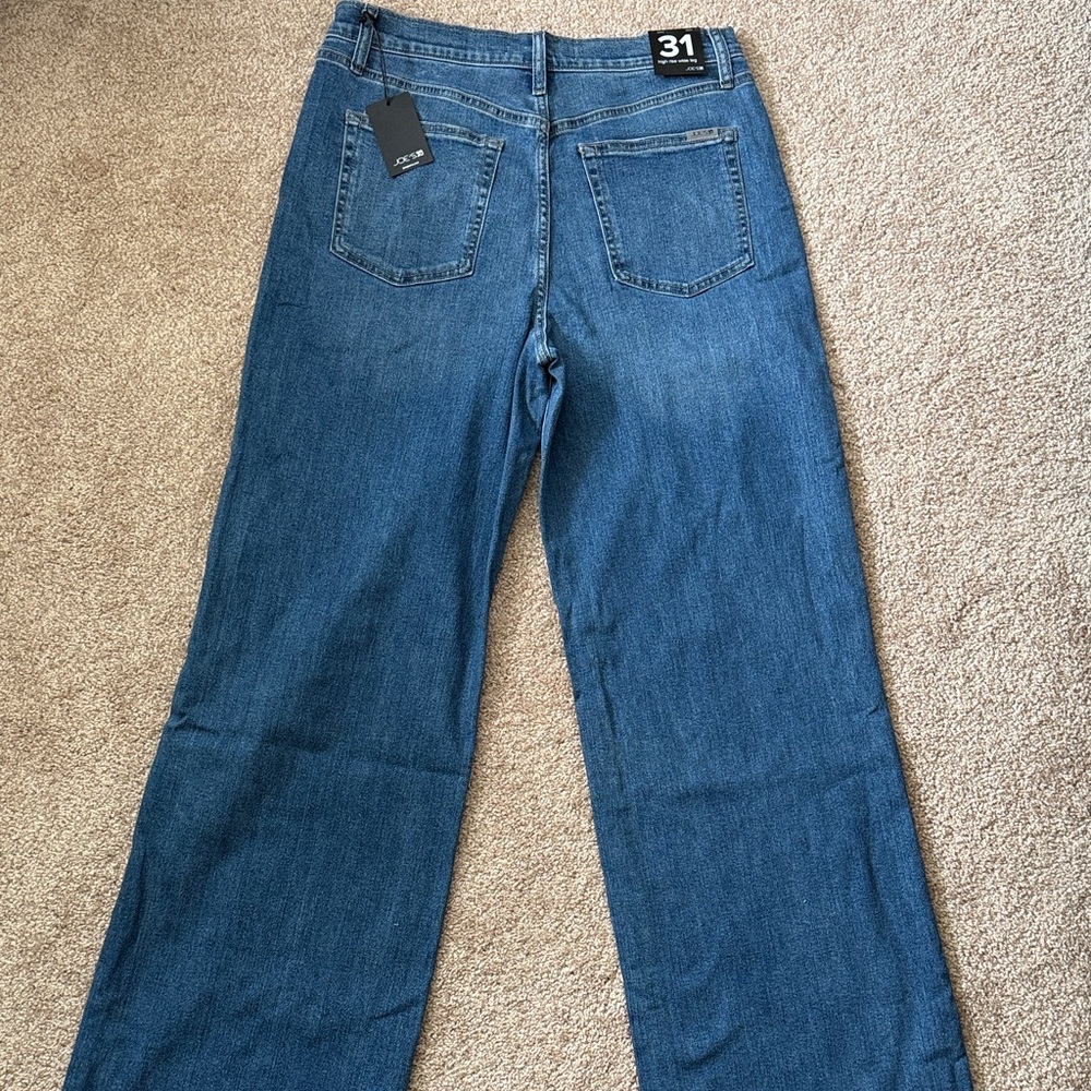 NWT Joe's Jeans Blue Flare & Wide Leg - Picture 3 of 9
